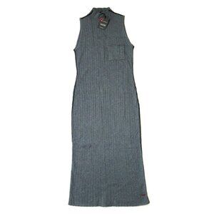 NWT n: PHILANTHROPY Henry in Heather Grey Ribbed Mockneck Sweater Dress XS